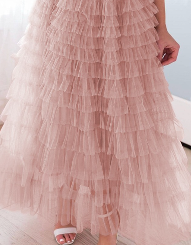 Punchy Pink Maxi Skirt