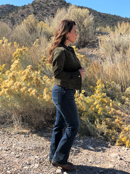 Sagebrush Green Corduroy Jacket