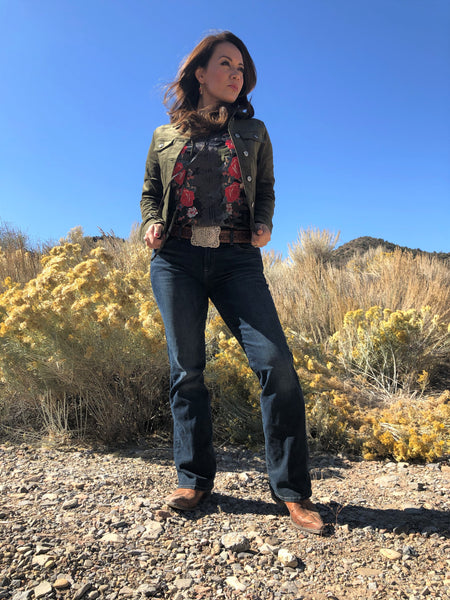 Sagebrush Green Corduroy Jacket