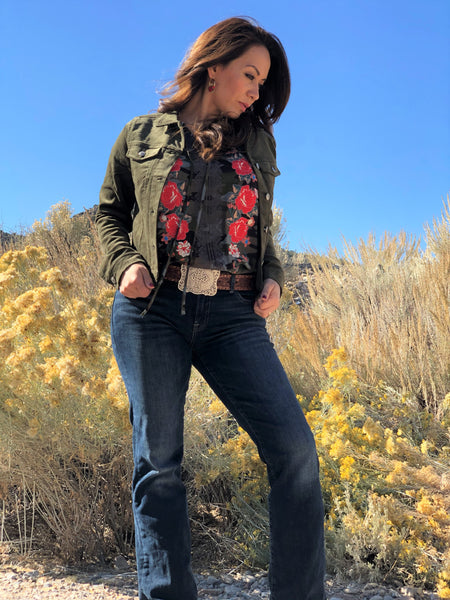 Sagebrush Green Corduroy Jacket