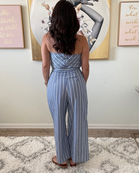 Summer Stripes Jumpsuit