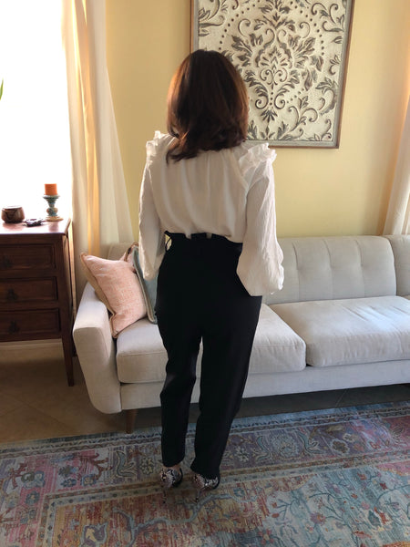 Tie Front Trouser