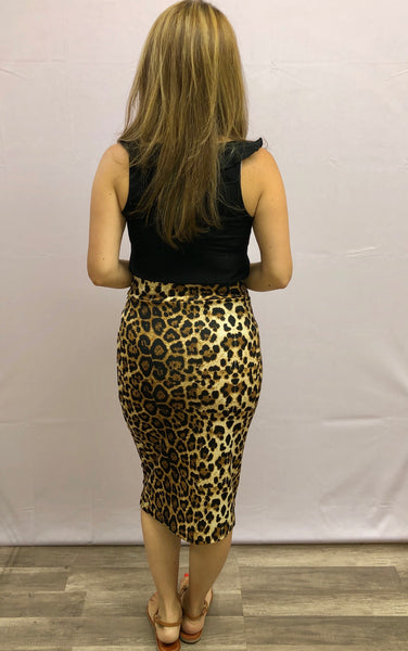 Animal Print Perfect Pencil Skirt