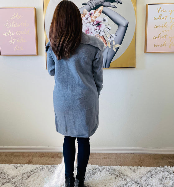 Fog Mist Sweater Coat