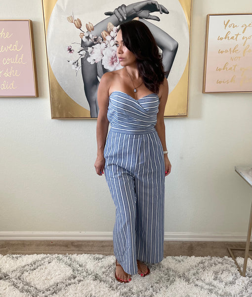 Summer Stripes Jumpsuit