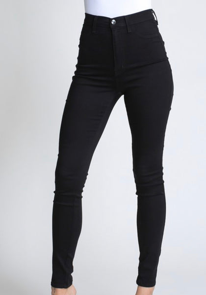 BTB Better Than Basic Black Skinny