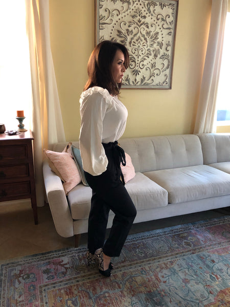 Tie Front Trouser