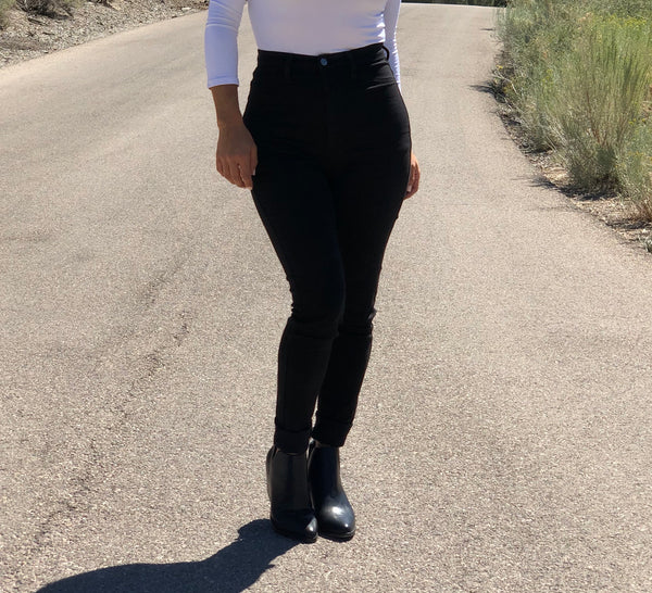 BTB Better Than Basic Black Skinny