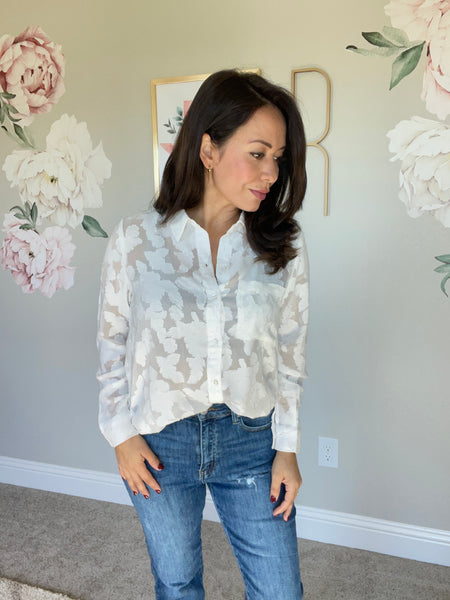 Petal Lace Blouse
