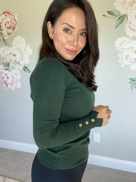Emerald Turtleneck Sweater