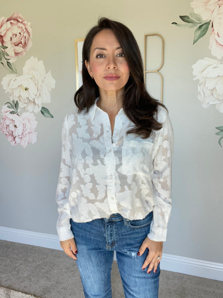 Petal Lace Blouse