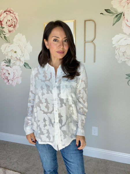 Petal Lace Blouse