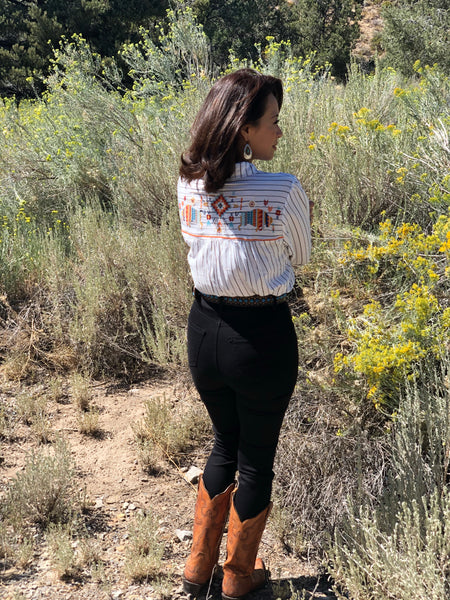 Pioche Pinstripe Blouse