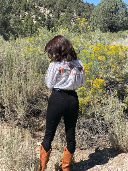 Pioche Pinstripe Blouse