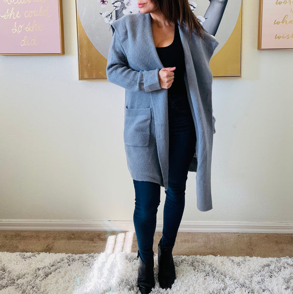 Fog Mist Sweater Coat