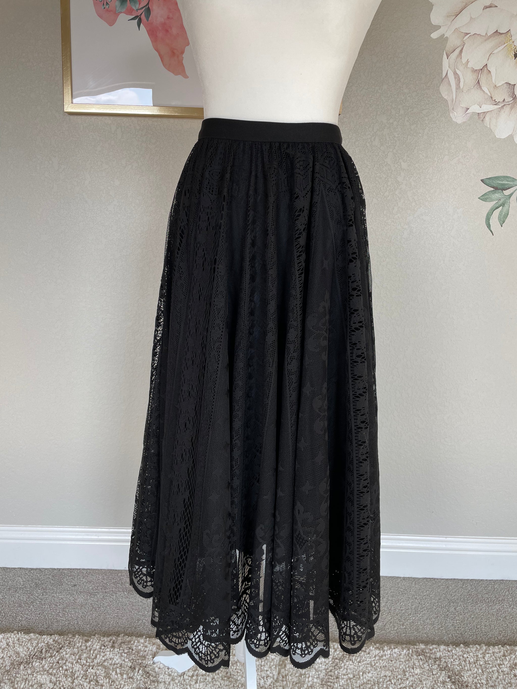 Vintage Vaquera Lace Maxi Skirt – Ladylike Clothing Company